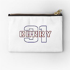 Seth Curry name and number combo Zipper Pouch