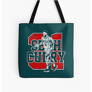 Seth Curry All Over Print Tote Bag