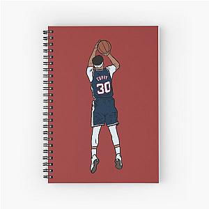 Seth Curry Jumpshot Spiral Notebook