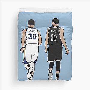 Steph and Seth Curry Duvet Cover
