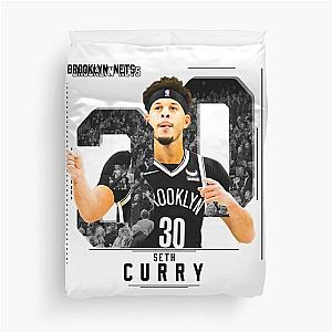 Seth Curry Basketball Duvet Cover