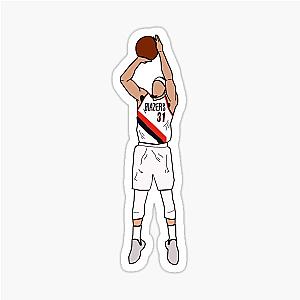 Seth Curry Jumpshot Portland Trail Blazers Sticker