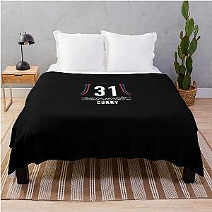 Seth Curry Jersey Sticker Throw Blanket