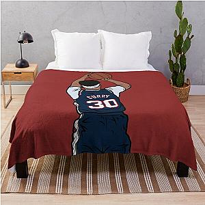 Seth Curry Jump Shot Throw Blanket
