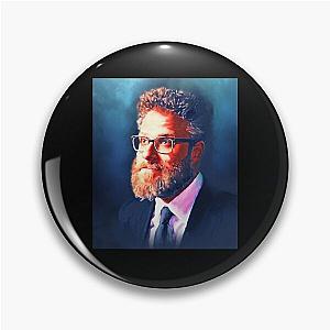 Cool Graphic Gift Seth Rogen Portrait Men Love Gifts Pin