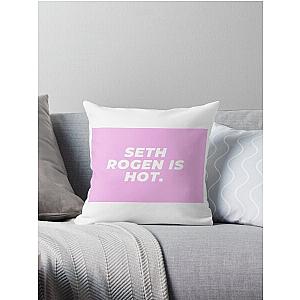 Seth Rogen is hot. Throw Pillow