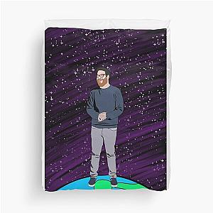 Seth Rogen in Space  Duvet Cover