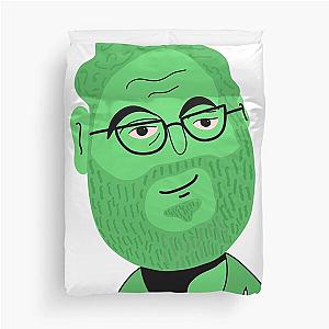 Seth Rogen Abstract Cartoon  Duvet Cover