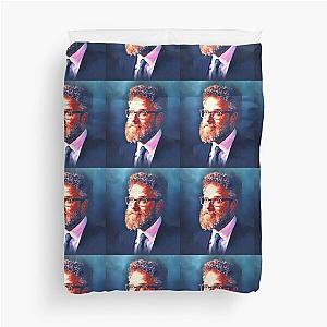 Seth Rogen Portrait Duvet Cover