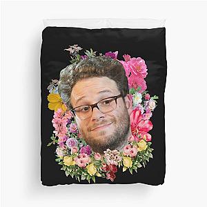 Funny Gift Seth Rogen Floral Retro Wave Duvet Cover