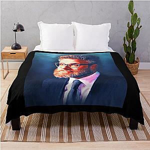 Cool Graphic Gift Seth Rogen Portrait Men Love Gifts Throw Blanket