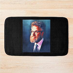 Cool Graphic Gift Seth Rogen Portrait Men Love Gifts Bath Mat