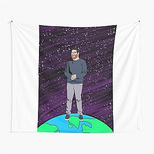 Seth Rogen in Space  Tapestry