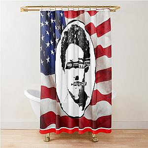 God Save Seth Rogen Sex Pistols Parody design Shower Curtain