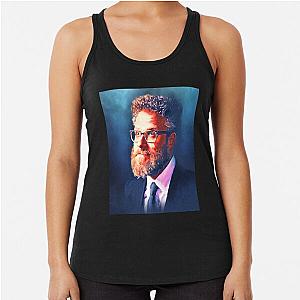 Cool Graphic Gift Seth Rogen Portrait Men Love Gifts Racerback Tank Top