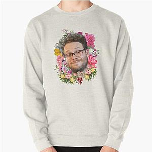 Seth Rogen Floral Pullover Sweatshirt