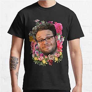 Beautiful Model Seth Rogen Floral Classic Fans Classic T-Shirt