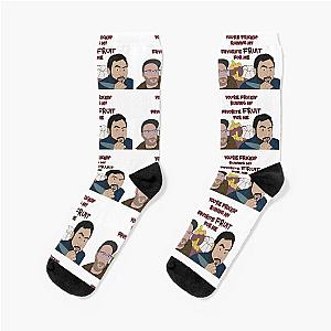 Seth Rogen & David Chang Mangosteen Socks