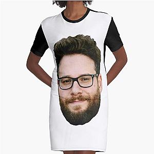 Seth Rogen heads Graphic T-Shirt Dress