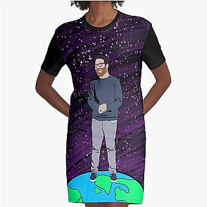 Seth Rogen in Space  Graphic T-Shirt Dress