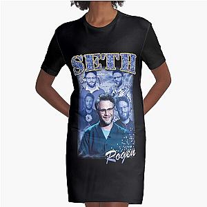 Seth Rogen Vintage Bootleg Shirt Graphic T-Shirt Dress