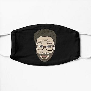 Awesome For Music Fans Seth Rogen Fans Music Flat Mask