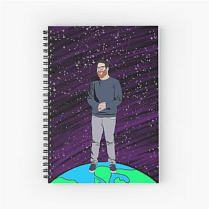 Seth Rogen in Space  Spiral Notebook