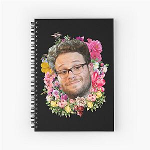 Seth Rogen Floral Essential T-Shirt Spiral Notebook