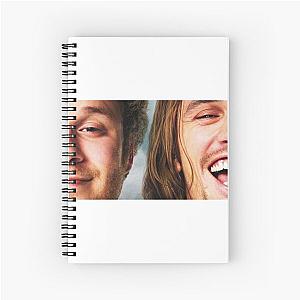 Seth Rogen and James Franco Spiral Notebook