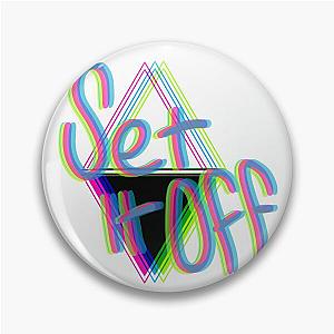 Set it Off Band Elsewhere Album Neon Pin