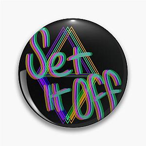 Set it Off Band Elsewhere Album Neon Pin