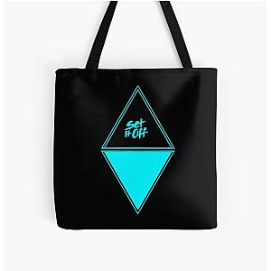 Set it off duality (blue) All Over Print Tote Bag