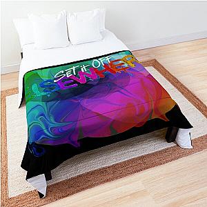 Set it Off Elsewhere Album Rainbow melt Comforter