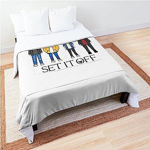 Funny Gifts For Set It Off Gift For Fan Comforter