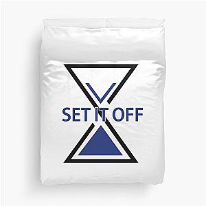 Set It Off Midnight Logo Duvet Cover