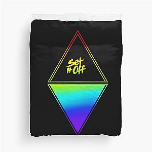 Set it off duality diamond (Rainbow) Duvet Cover