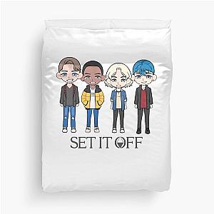 Funny Gifts For Set It Off Gift For Fan Duvet Cover