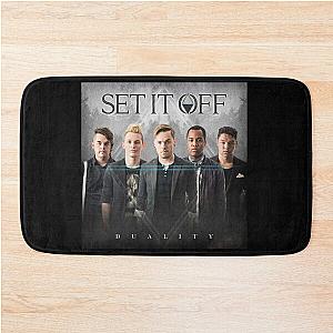 SET IT OFF DUALITY FIVE TRIANGEL Bath Mat