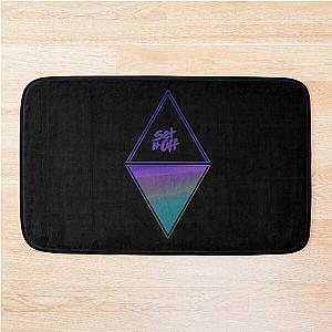 Set it off duality diamond (Galaxy purple) Bath Mat