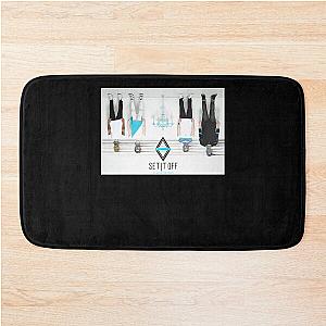 Funny Men Upside Down Set It Offidol Gifts Fot You Bath Mat