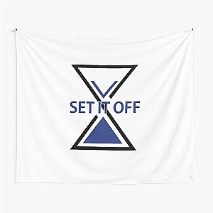 Set It Off Midnight Logo Tapestry