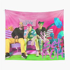 Set it off Elsewhere group concept photo Tapestry