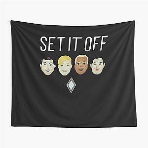 For Mens Womens Set It Off Album 2021 Dedeklista Gifts Movie Fan Tapestry