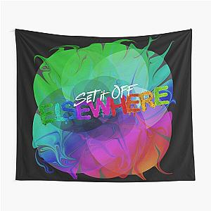 Set it Off Elsewhere Album Rainbow melt Tapestry