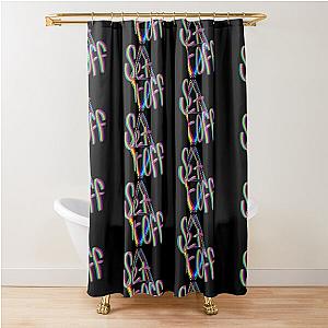 Set it Off Band Elsewhere Album Neon Shower Curtain