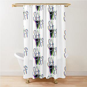 Set it Off Band Elsewhere Album Neon Shower Curtain