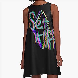 Set it Off Band Elsewhere Album Neon A-Line Dress