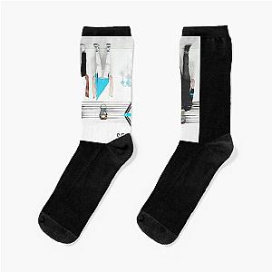 Funny Men Upside Down Set It Offidol Gifts Fot You Socks