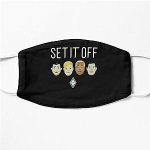 For Mens Womens Set It Off Album 2021 Dedeklista Gifts Movie Fan Flat Mask