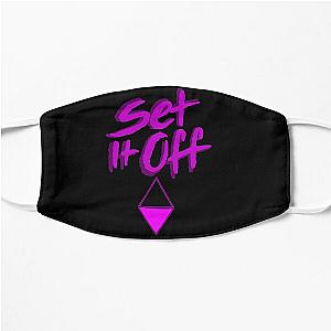 Set it off band BLACK and PINK Flat Mask